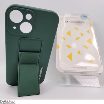 Wozinsky 4in1 švelnaus silikono dėklas - žalias (telefonui Apple Iphone 13 Mini) Wozinsky 4in1 švelnaus silikono dėklas - žalias (telefonui Apple Iphone 13 Mini)